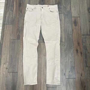 Men's Red Ale Cream Trousers